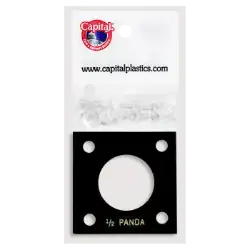 Capital Plastics 144 Coin Holder - 1/2 oz. Panda