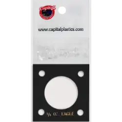 Capital Plastics 144 Coin Holder - 1/4 oz. Gold Eagle