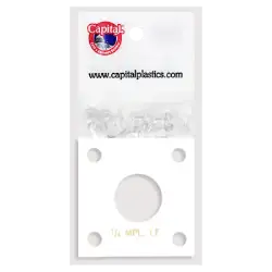 Capital Plastics 144 Coin Holder - 1/4 oz. Maple