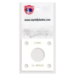 Capital Plastics 144 Coin Holder - 1/4 oz. Panda