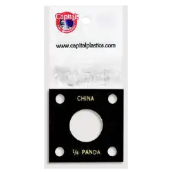 Capital Plastics 144 Coin Holder - 1/4 oz. Panda