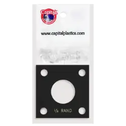 Capital Plastics 144 Coin Holder - 1/4 oz. Krug