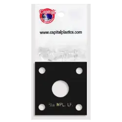 Capital Plastics 144 Coin Holder - 1/10 oz. Maple