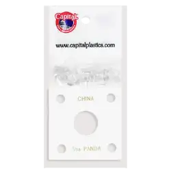 Capital Plastics 144 Coin Holder - 1/10 oz. Panda
