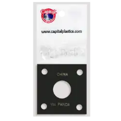 Capital Plastics 144 Coin Holder - 1/10 oz. Panda