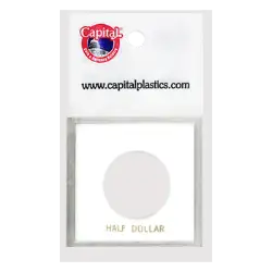 Capital Plastics Krown Coin Holder - Half Dollar