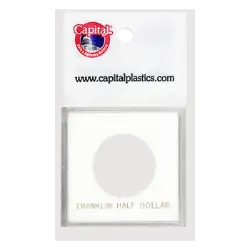 Capital Plastics Krown Coin Holder - Franklin Half Dollar