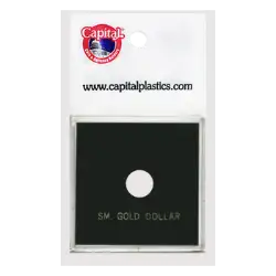 Capital Plastics Krown Coin Holder - Small Gold $ (type 1)