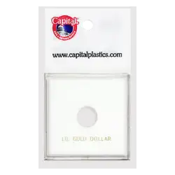 Capital Plastics Krown Coin Holder - Large Gold $ (type 2&3)