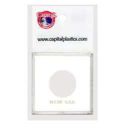 Capital Plastics Krown Coin Holder - $10 Gold
