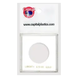 Capital Plastics Krown Coin Holder - Liberty $20 Gold