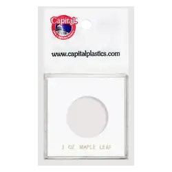 Capital Plastics Krown Coin Holder - 1 oz. Maple