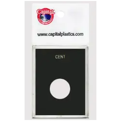 Capital Plastics Caps Coin Holder - Cent
