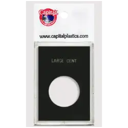 Capital Plastics Caps Coin Holder - Large Cent