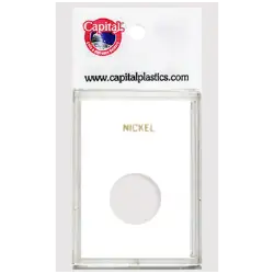 Capital Plastics Caps Coin Holder - Nickel