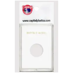 Capital Plastics Caps Coin Holder - Buffalo Nickel