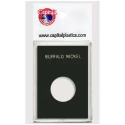 Capital Plastics Caps Coin Holder - Buffalo Nickel