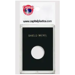 Capital Plastics Caps Coin Holder - Shield Nickel