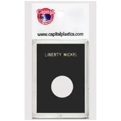 Capital Plastics Caps Coin Holder - Liberty Nickel