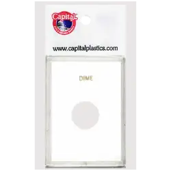 Capital Plastics Caps Coin Holder - Dime