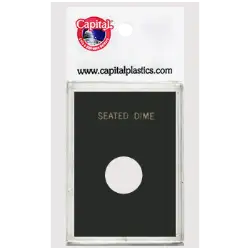 Capital Plastics Caps Coin Holder - Seated Liberty Dime