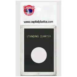 Capital Plastics Caps Coin Holder - Standing Liberty Quarter