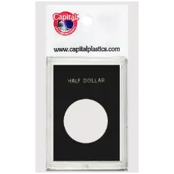 Capital Plastics Caps Coin Holder - Half Dollar