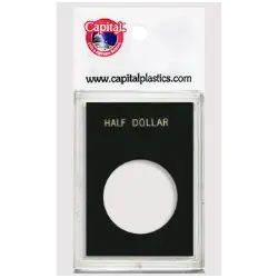 Capital Plastics Caps Coin Holder - Liberty Half Dollar