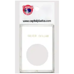 Capital Plastics Caps Coin Holder - Silver $
