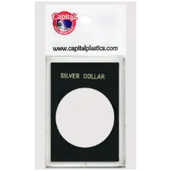 Capital Plastics Caps Coin Holder - Silver $