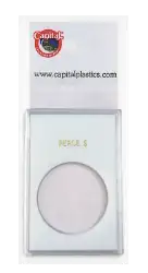 Capital Plastics Caps Coin Holder - Peace $