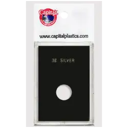 Capital Plastics Caps Coin Holder - 3c Silver