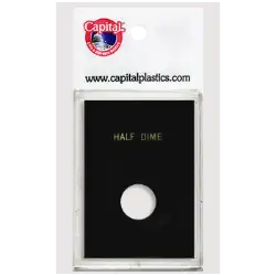 Capital Plastics Caps Coin Holder - Half Dime