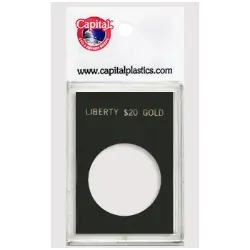 Capital Plastics Caps Coin Holder - Liberty $20 Gold