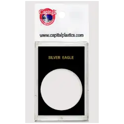 Capital Plastics Caps Coin Holder - 1 oz. Silver Eagle