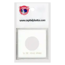 Capital Plastics Caps Coin Holder - 1/2 oz. Eagle