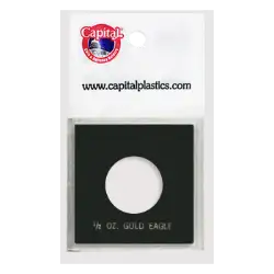 Capital Plastics Caps Coin Holder - 1/2 oz. Eagle