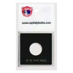 Capital Plastics Caps Coin Holder - 1/4 oz. Eagle