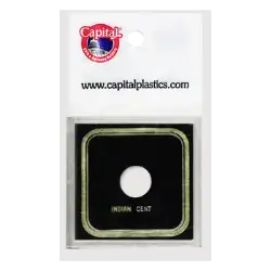 Capital Plastics VPX Coin Holder - Indian Cent