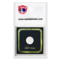 Capital Plastics VPX Coin Holder - Liberty Nickel