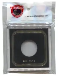 Capital Plastics VPX Coin Holder - Bust Half Dollar