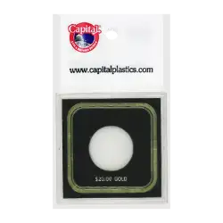 Capital Plastics VPX Coin Holder - Dollar 20 Gold