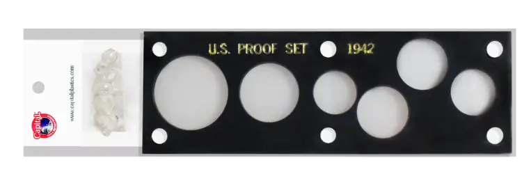 U.S. Proof Set 1942 (2 Nickel Openings)