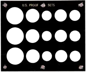 U.S. Proof Set (For 3 sets of 5 coins)