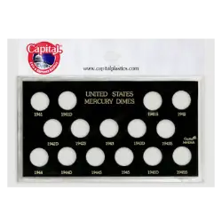 U.S. Mercury Dimes 1941-1945s