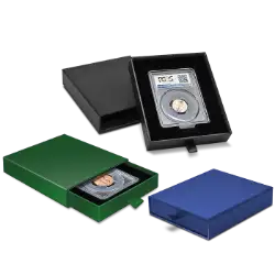 Slider Single Slab Coin Box - Fits PCGS or NGC Slabs