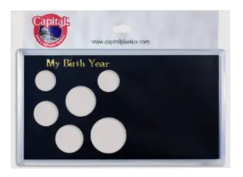 My Birth Year Coins (Small $, .50, .25, .10, .05, .01)