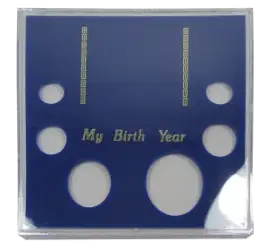 My Birth Year (ASE$, .50, .25, .10, .05, .01)Blue