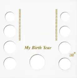 My Birth Year (.5, 5 quarters, .10, .05, .01)