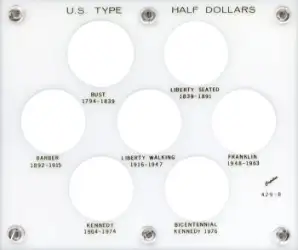 U.S. Type Half Dollars